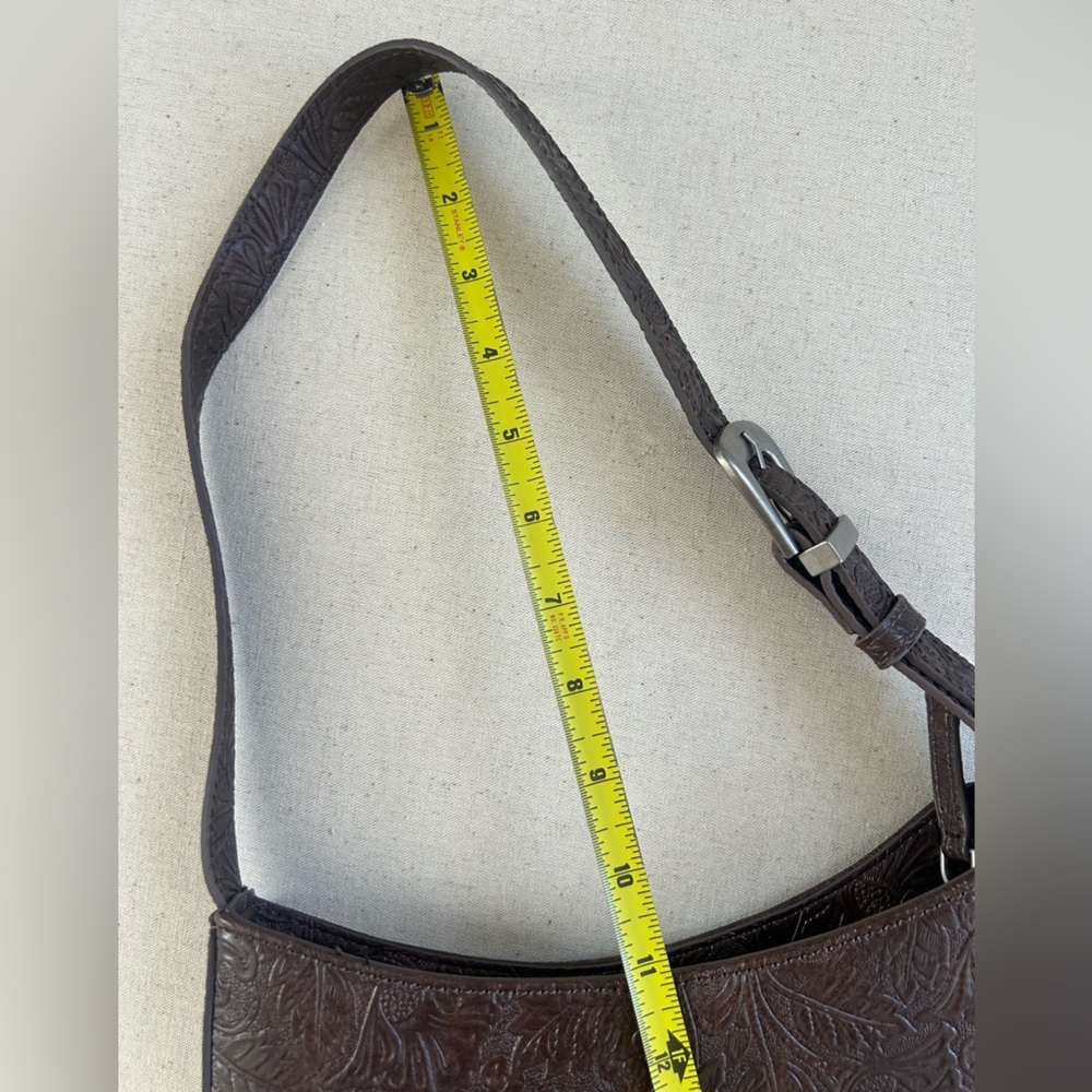 Zara Western Embossed Small Shoulder Bag w/ Buckle Detail - Picture 5 of 5